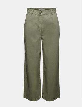 Pantalón Esprit culotte verde