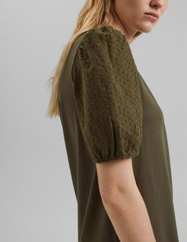 Vestido Esprit khaki