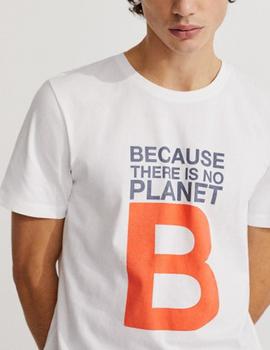 Camiseta Ecoalf Great B blanco