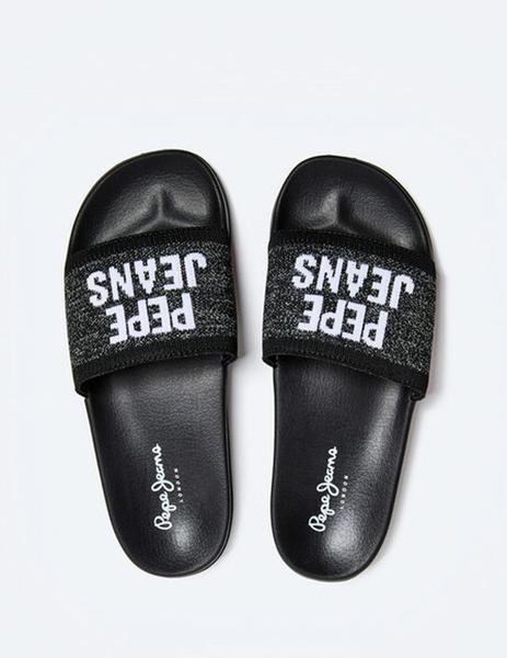 Sandalias Pepe Jeans Slider negro