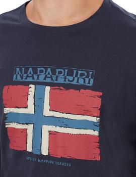 Camiseta Napapijri Sadrin marino