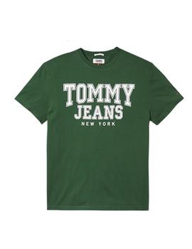 Camiseta Tommy Jeans College verde