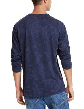 Camiseta Desigual Kabir azul
