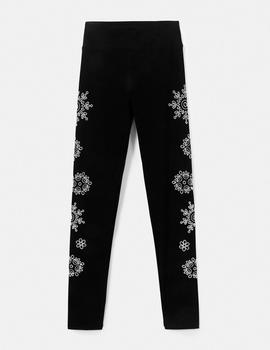 Leggings Desigual Mandala negro