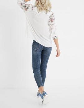 Blusa Desigual Indira blanco