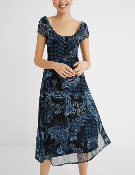 Vestido Desigual Capri azul
