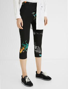 Leggings Desigual Botanic negro