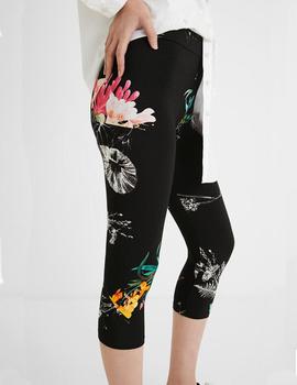 Leggings Desigual Botanic negro