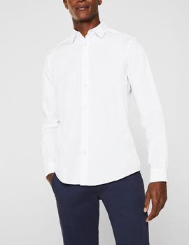 Camisa Esprit slim blanco