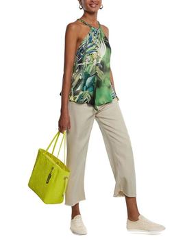 Blusa Desigual Hamaica verde