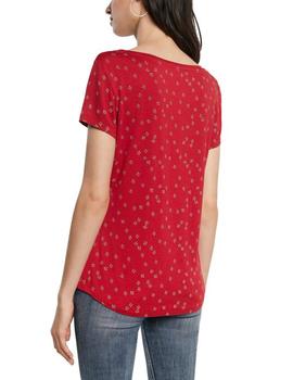 Camiseta Desigual Estambul rojo