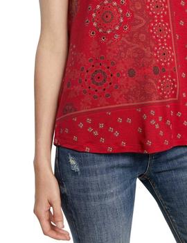 Camiseta Desigual Estambul rojo