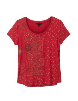 Camiseta Desigual Estambul rojo