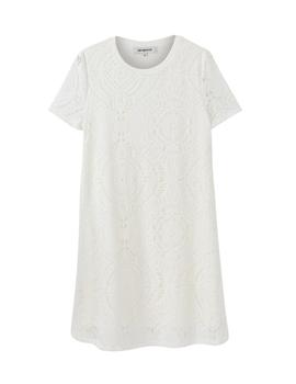 Vestido Desigual Nilo blanco