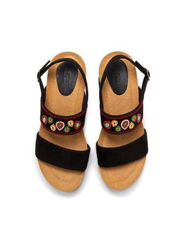 Sandalias Desigual Leo Beads negro