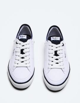 Zapatillas Pepe Jeans Kenton Sport Mesh blanco