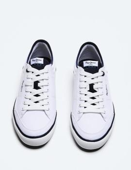 Zapatillas Pepe Jeans Kenton Sport Mesh blanco