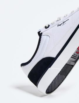 Zapatillas Pepe Jeans Kenton Sport Mesh blanco