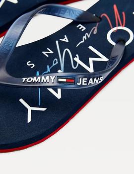 Sandalia Tommy Jeans marino