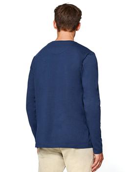 Camiseta Esprit manga larga azul