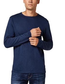 Camiseta Esprit manga larga marino