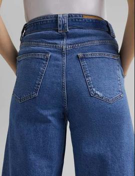 Pantalón vaquero Esprit culotte azul