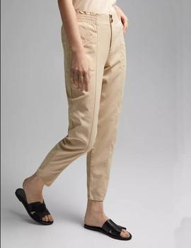 Pantalón Esprit paperbag beige