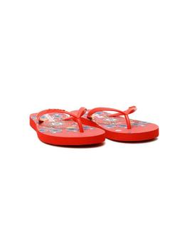 Sandalias Desigual Flop Butterfly rojo