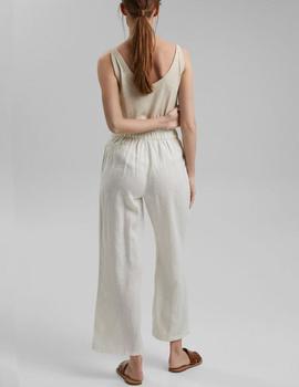 Pantalón Esprit culotte blanco