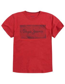 Camiseta Pepe Jeans Cipri rojo