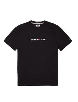 Camiseta Tommy Jeans logo negro