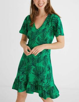 Vestido Desigual Nadia verde