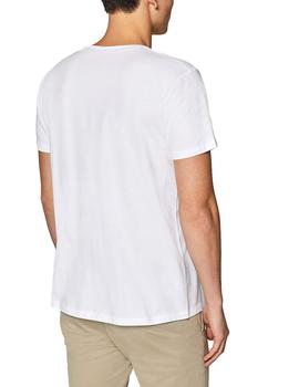 Camiseta Esprit estampado blanco