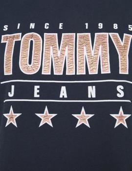 Camiseta Tommy Jeans logo azul