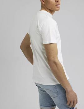 Camiseta Esprit con bolsillo blanco