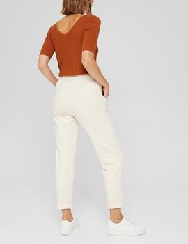 Pantalón Esprit slim blanco