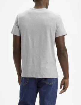 Camiseta Levis logo sport gris