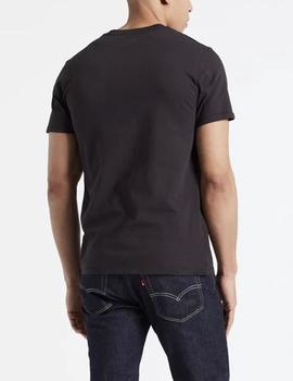 Camiseta Levis básica negro