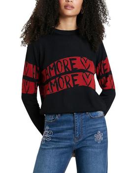 Jersey Desigual Amore Amore negro