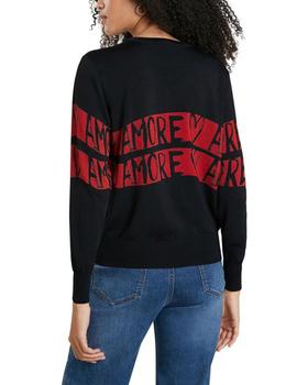 Jersey Desigual Amore Amore negro