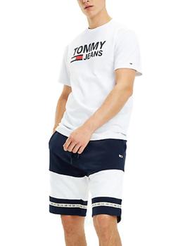 Camiseta Tommy Jeans Classics Logo blanco