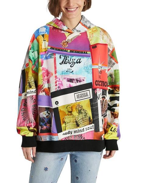 sudadera desigual