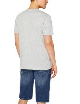 Camiseta Esprit estampada gris