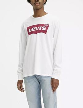 Camiseta Levis logo blanco