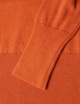 Jersey Lion of Porches cuello vuelto naranja
