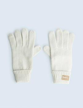 Guantes Pepe Jeans Alissa blanco