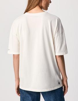 Camiseta Pepe Jeans Berti blanco