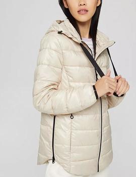 Chaqueta Esprit acolchada beige