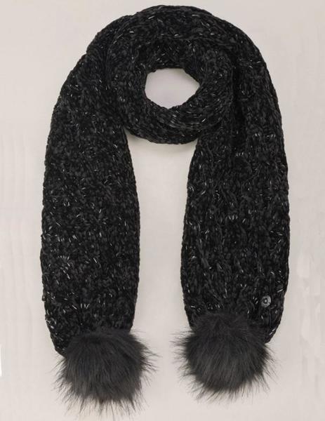bufanda con pompon