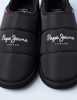 Zapatillas de casa Pepe Jeans negro